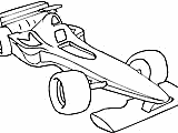 Desenhos da Formula 1 para Colorir